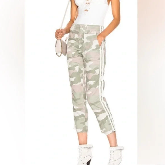 MOTHER The Shaker Chop Crop Fray Pants - Picture 3 of 12